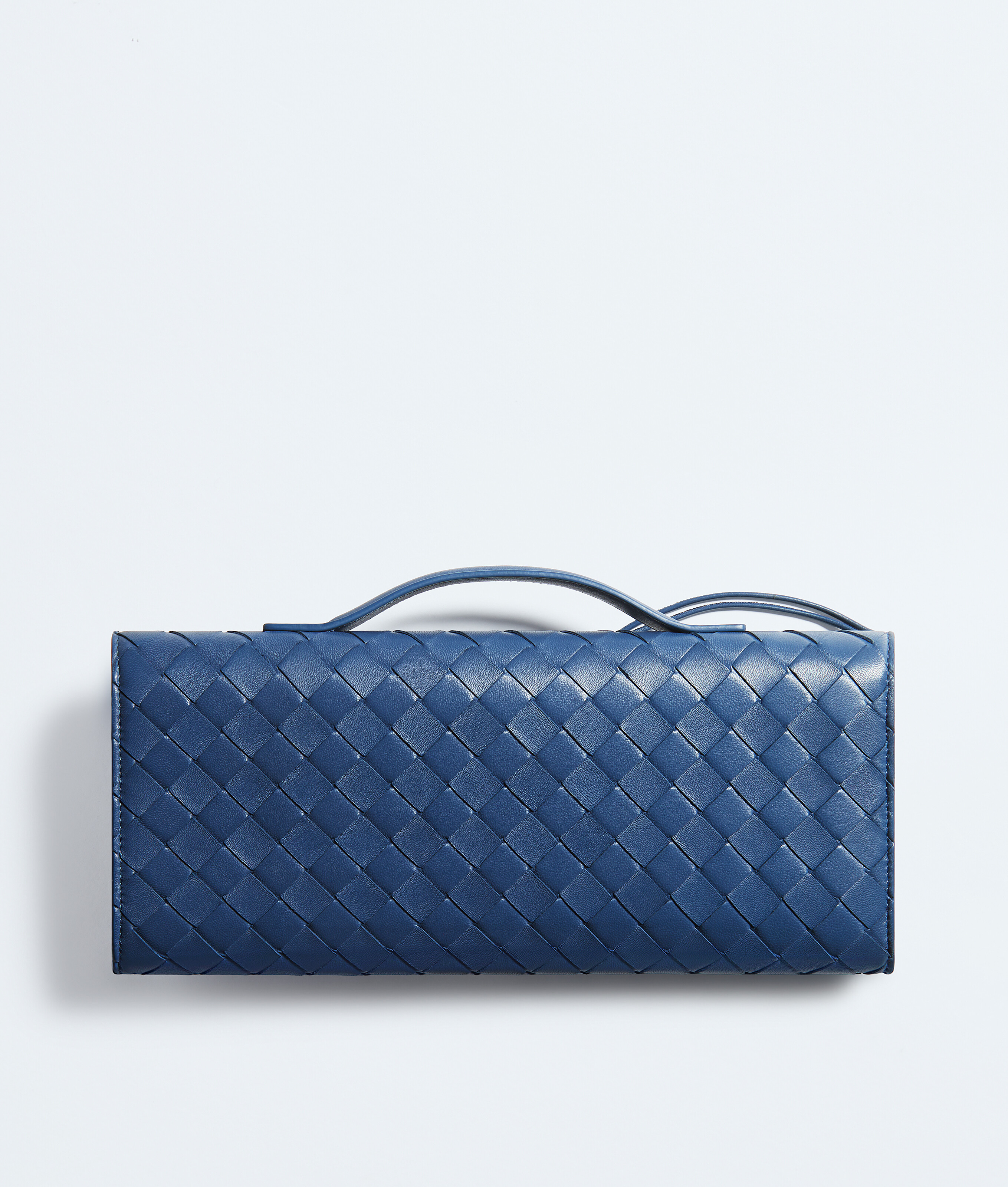 Women's Andiamo Clutch in Blue venezia Bottega Veneta Luxembourg EN - Image 4