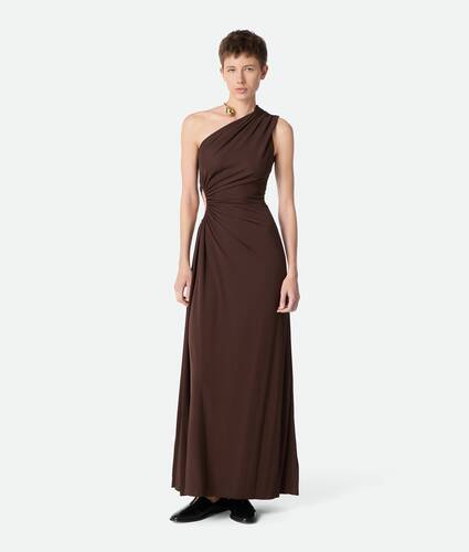 Crepe Viscose Jersey Dress