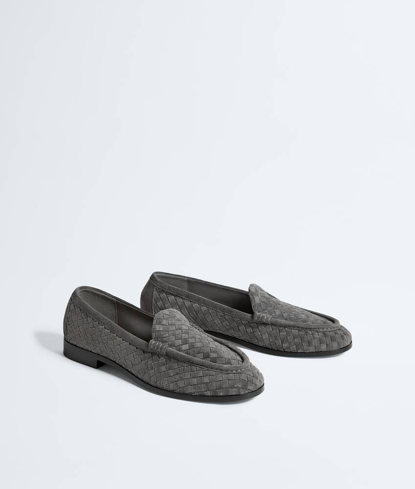 Men's Silenzio Loafer in Obsidian gray Bottega Veneta Lithuania EN - Image 3