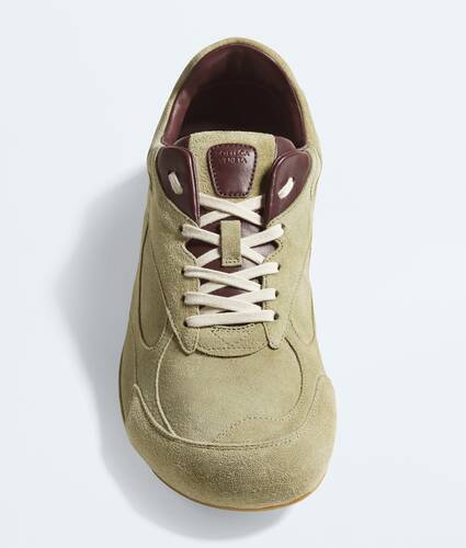Men's Orbit Flash Sneaker in Travertine/deep mahogany Bottega Veneta Portugal EN - Image 4