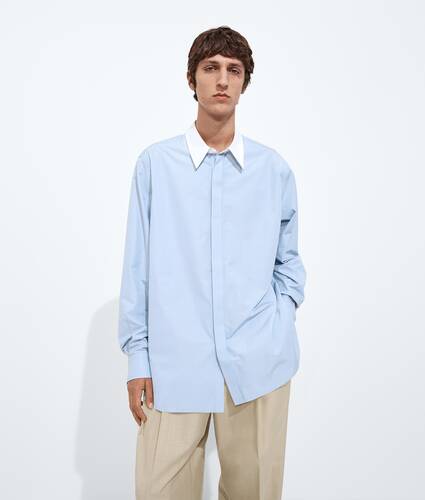 Striped Poplin Shirt