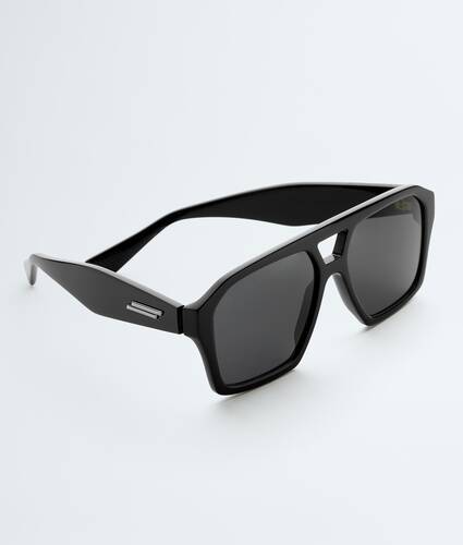 Classic Sonnenbrille in Pilotenform in Black grey Bottega Veneta Schweiz DE - Image 3
