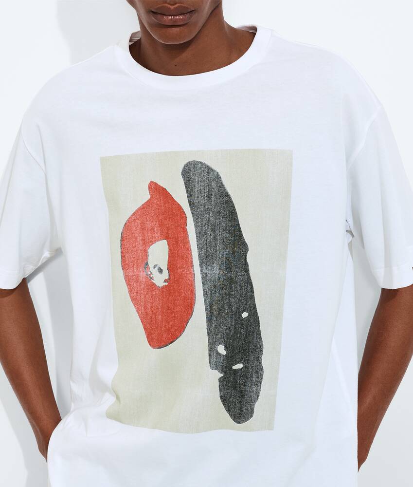 Display a large version of the product image 2 - Cotton Jersey Printed T-Shirt 