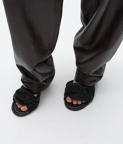 Women's Cherry Mule in Black Bottega Veneta United States EN - Image 2