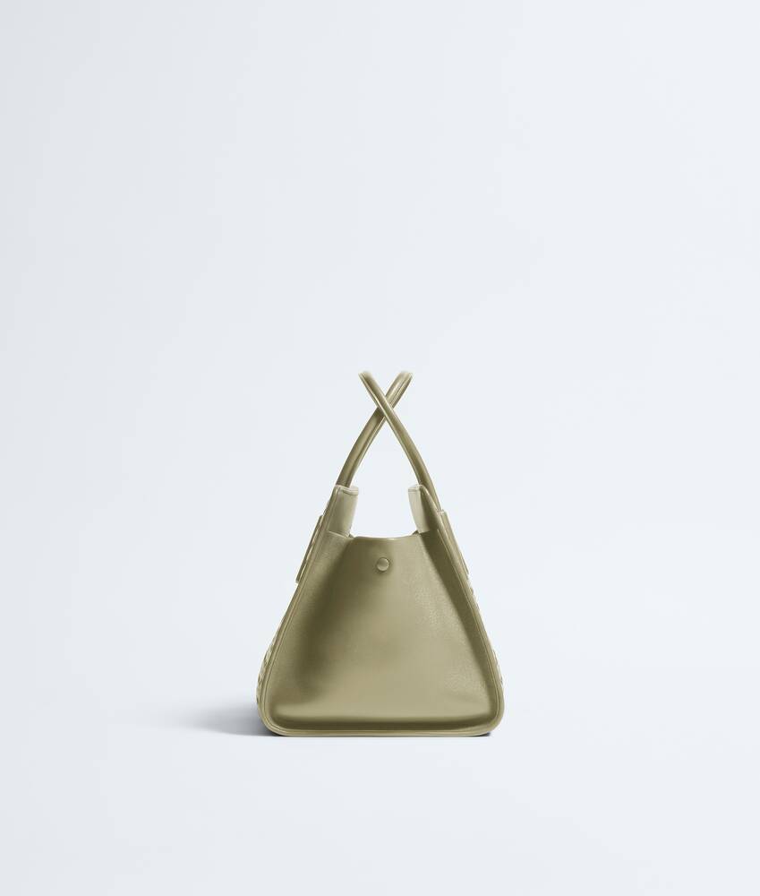 Women's Small Barbara Tote in Travertine Bottega Veneta Poland EN - Image 4