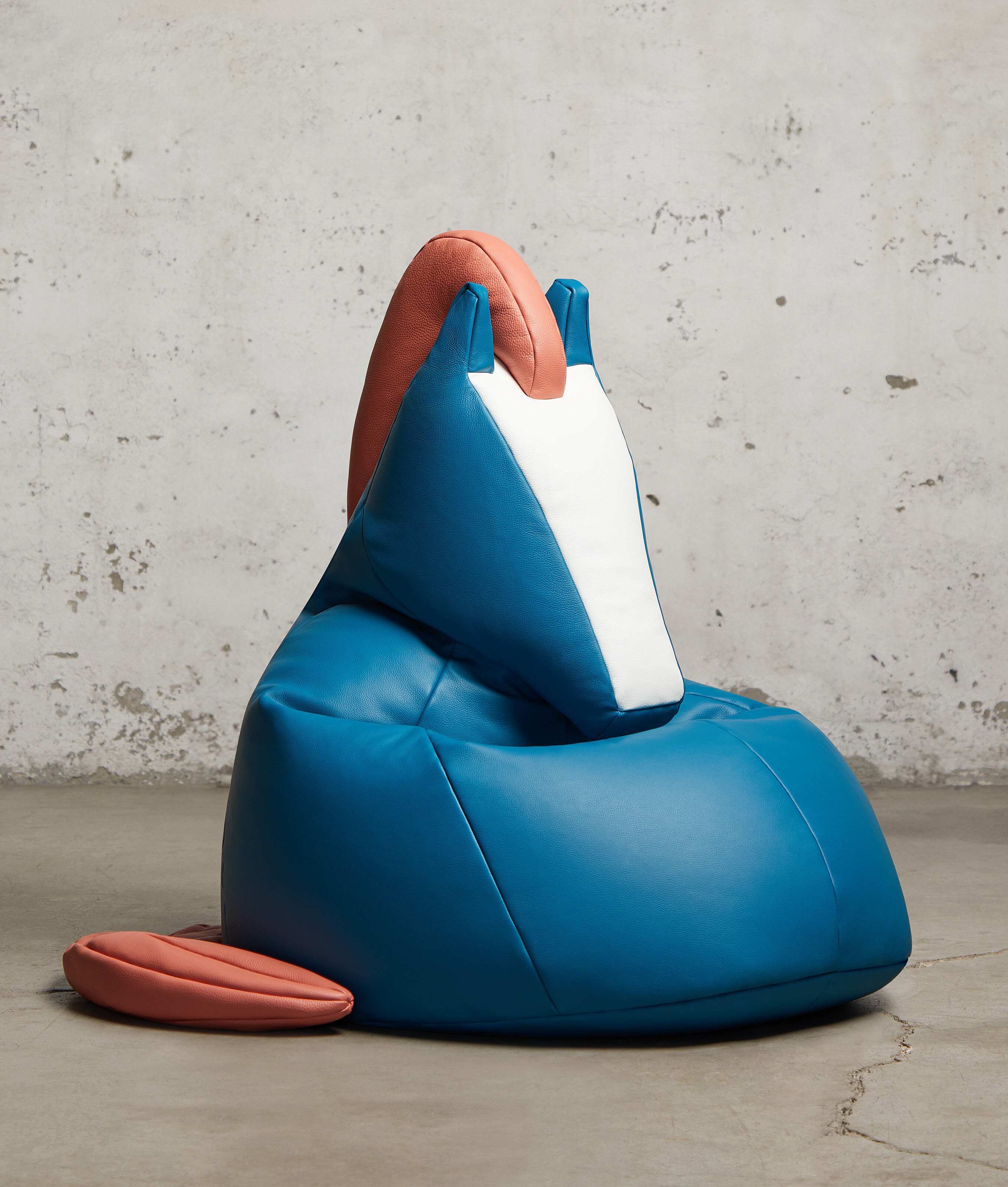 Bottega Veneta Medium Horse Pouf - Blue - Unisex -
