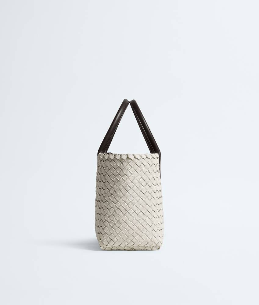 Women's Small Cabat in Natural/espresso Bottega Veneta United States EN - Image 4