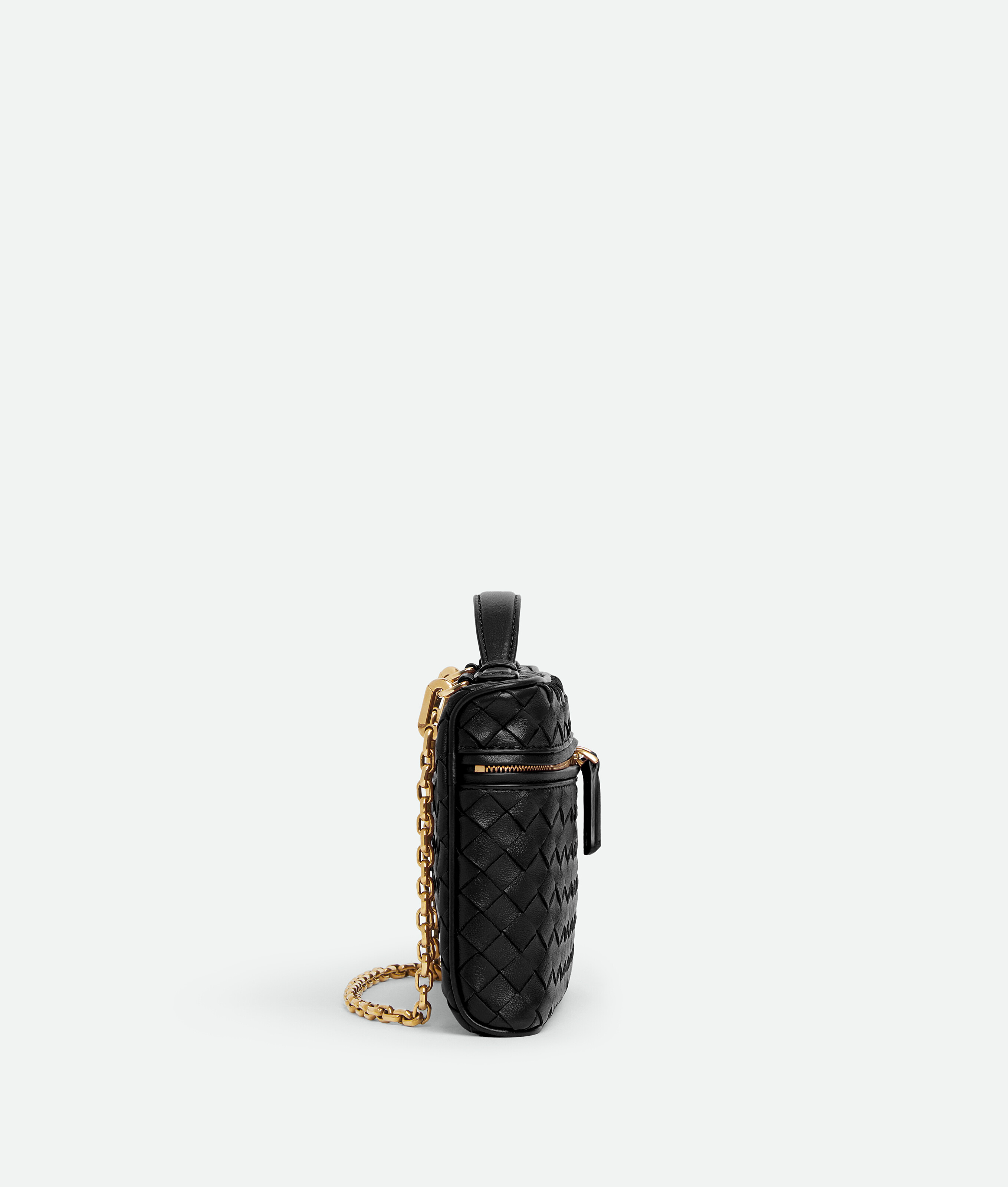 Bottega Veneta Small Soft Vanity In Black