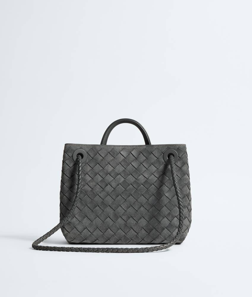 Women's Small Andiamo in Obsidian gray Bottega Veneta United Arab Emirates EN - Image 5