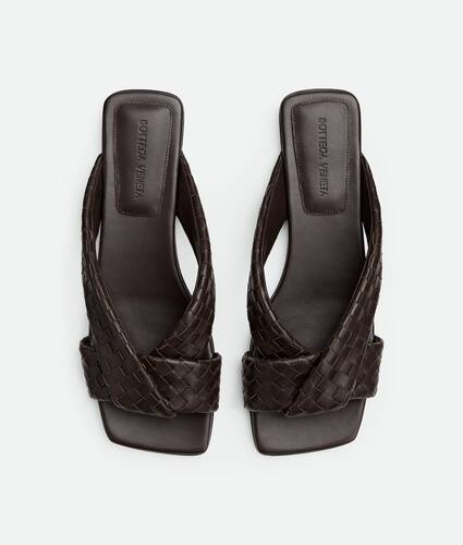 Women's Riva Flat Mule in Fondant Bottega Veneta Kuwait EN - Image 5