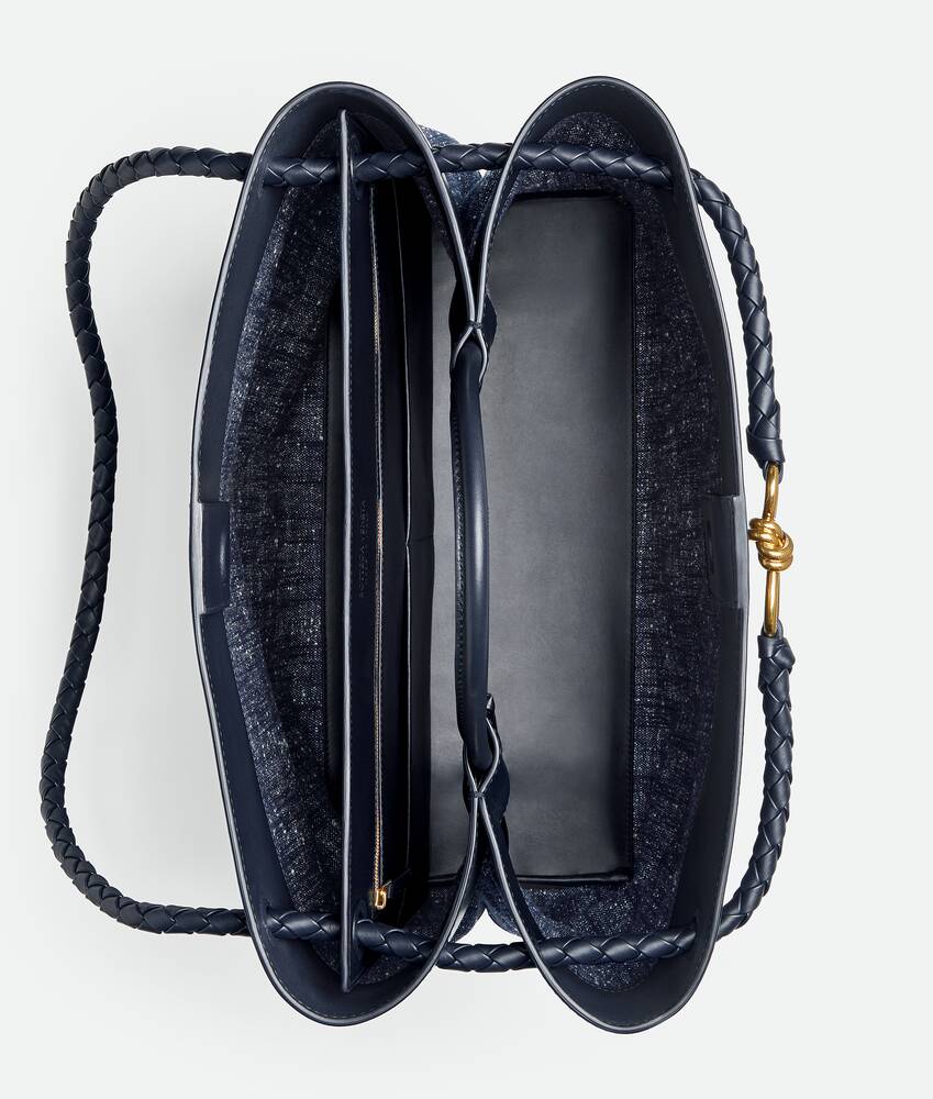 Women's Large Andiamo in Navy/white/space Bottega Veneta France EN - Image 3