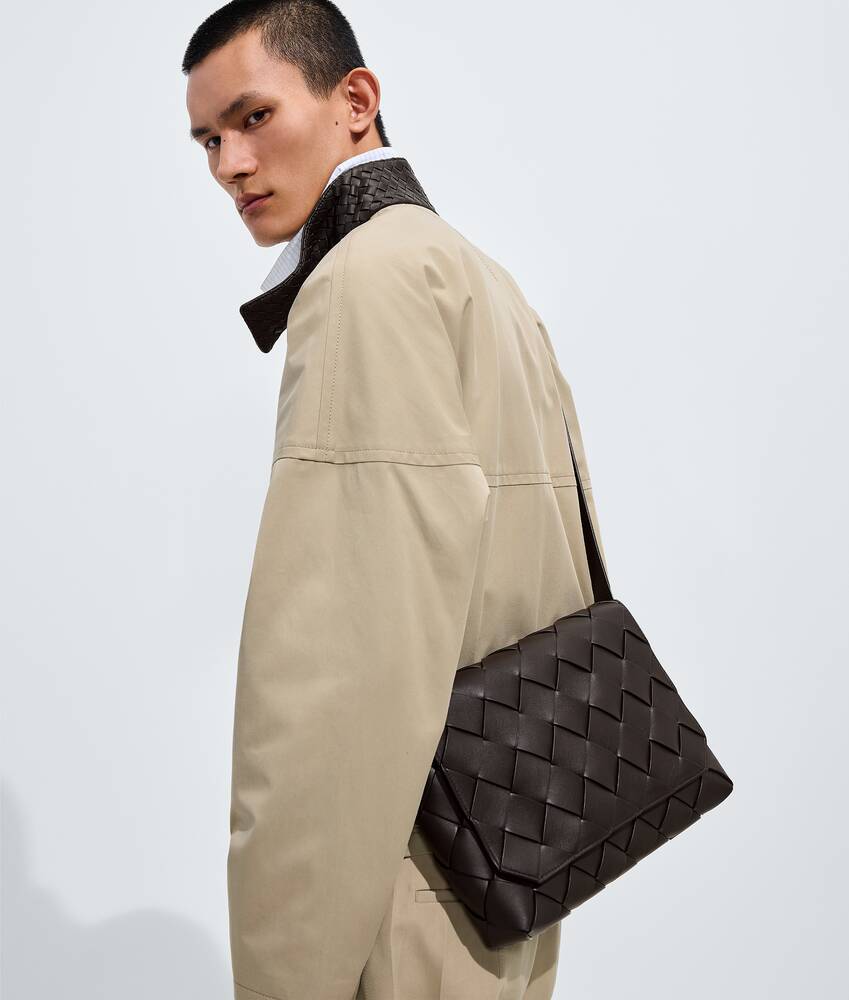 Men's Large Diago in Espresso/lava red Bottega Veneta Singapore EN - Image 6
