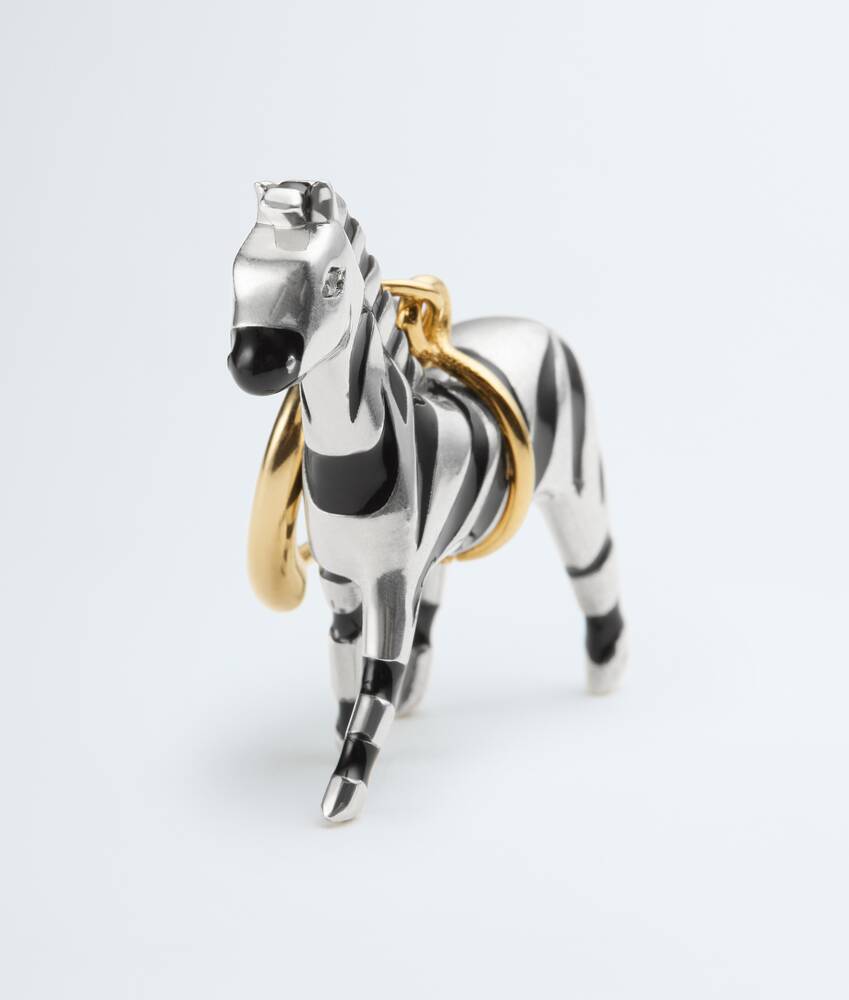 Women's Animals Earrings in White/black Bottega Veneta United Kingdom EN - Image 3