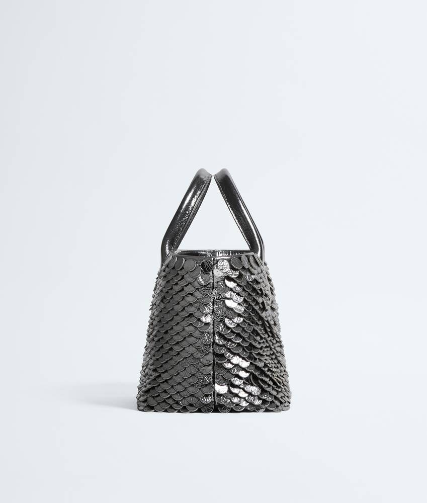 Women's Mini Cabat in Moon gray/supermoon Bottega Veneta United States EN - Image 4