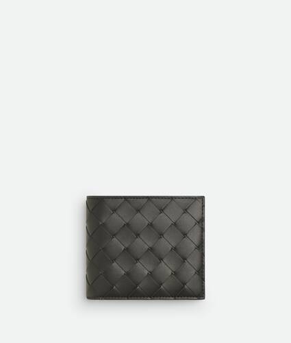 Display a large version of the product image 1 - Intrecciato Bi-Fold Wallet With Coin Purse