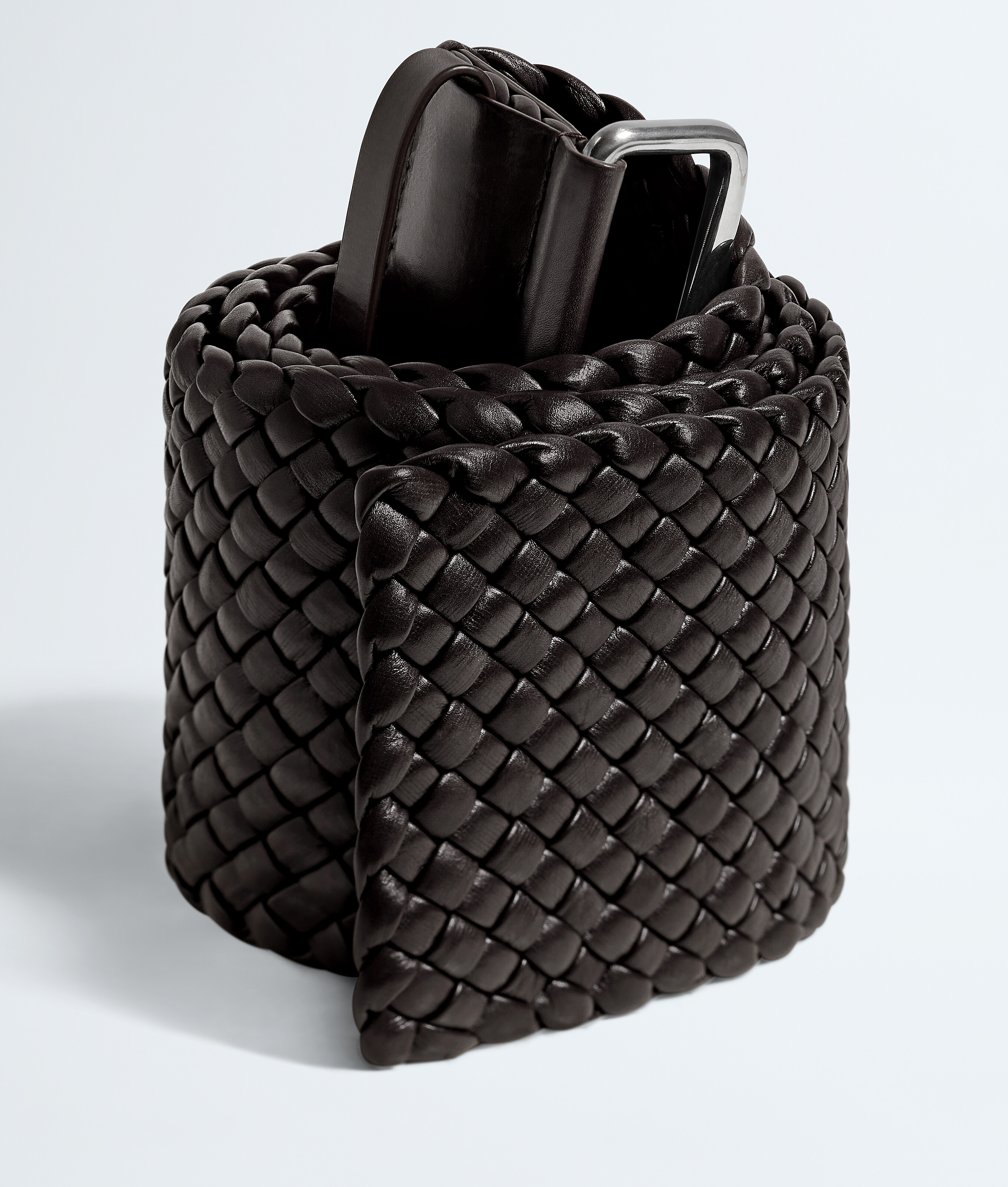Women's Sumo Belt in Espresso Bottega Veneta Luxembourg EN - Image 3