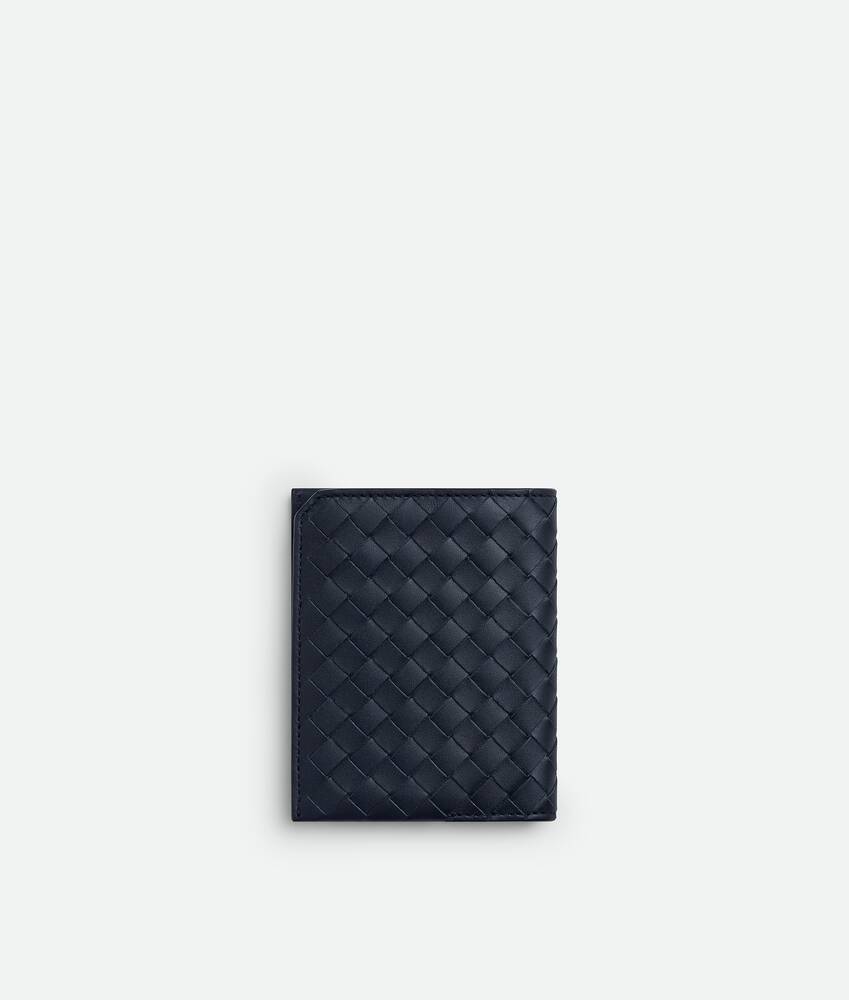 Men's Intrecciato Piccolo Flap Card Case in Space Bottega Veneta United States EN - Image 3