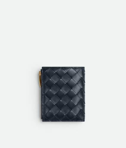 Women's Intrecciato Small Bi-Fold Wallet in Space Bottega Veneta Japan EN - Image 3