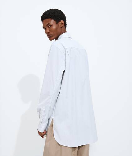 Striped Cotton Poplin Shirt