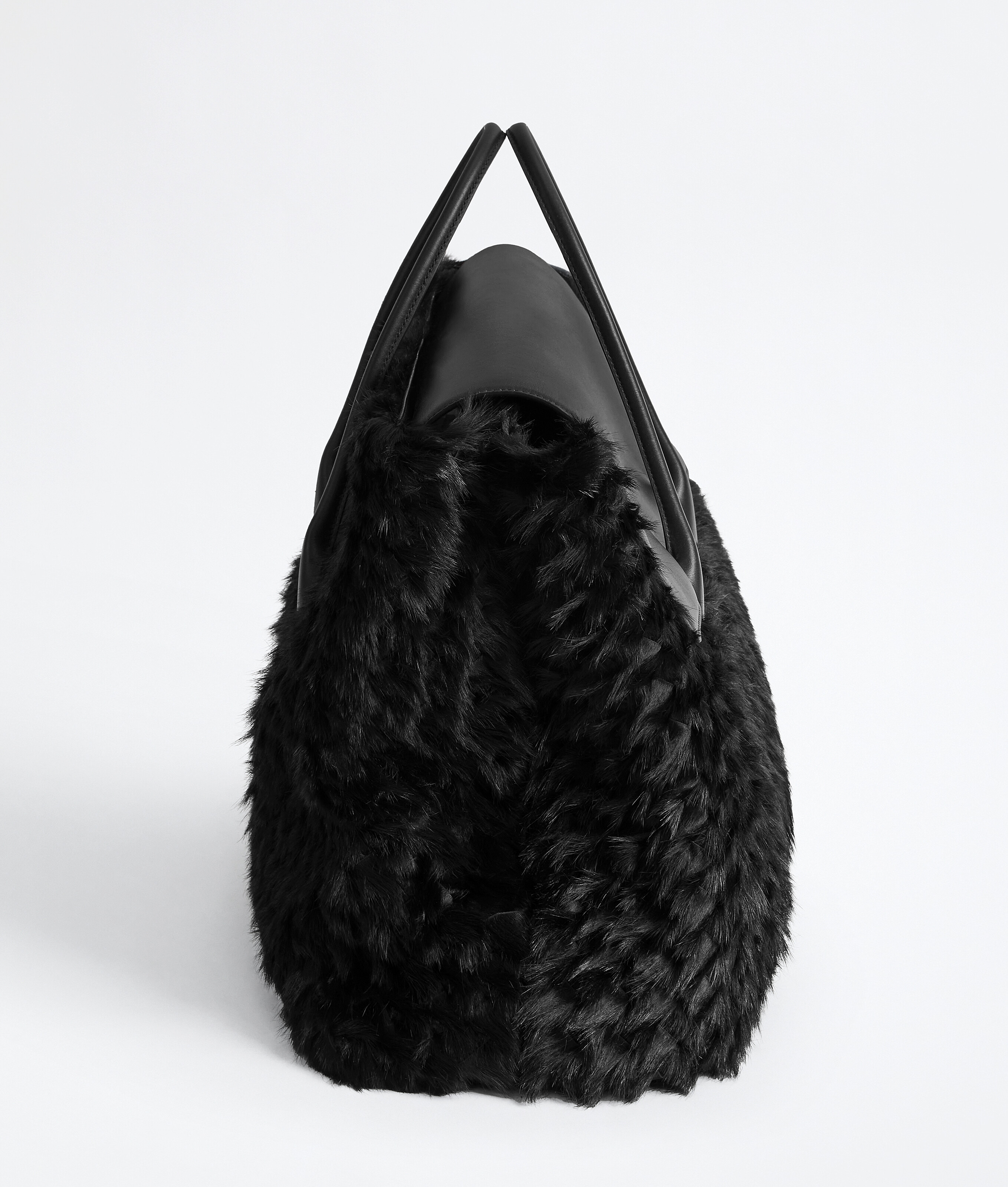 Men's Large Piega Tote in Black Bottega Veneta Luxembourg EN - Image 3