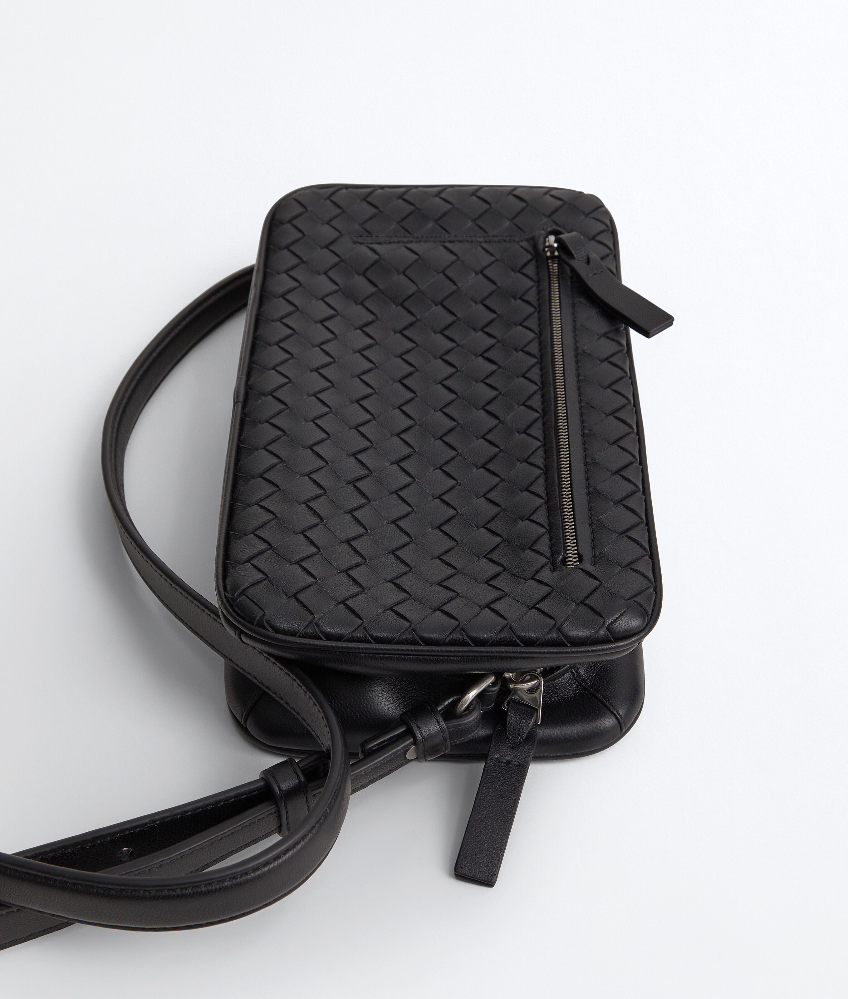 Men's Small Soffietto in Black Bottega Veneta Ireland EN - Image 4