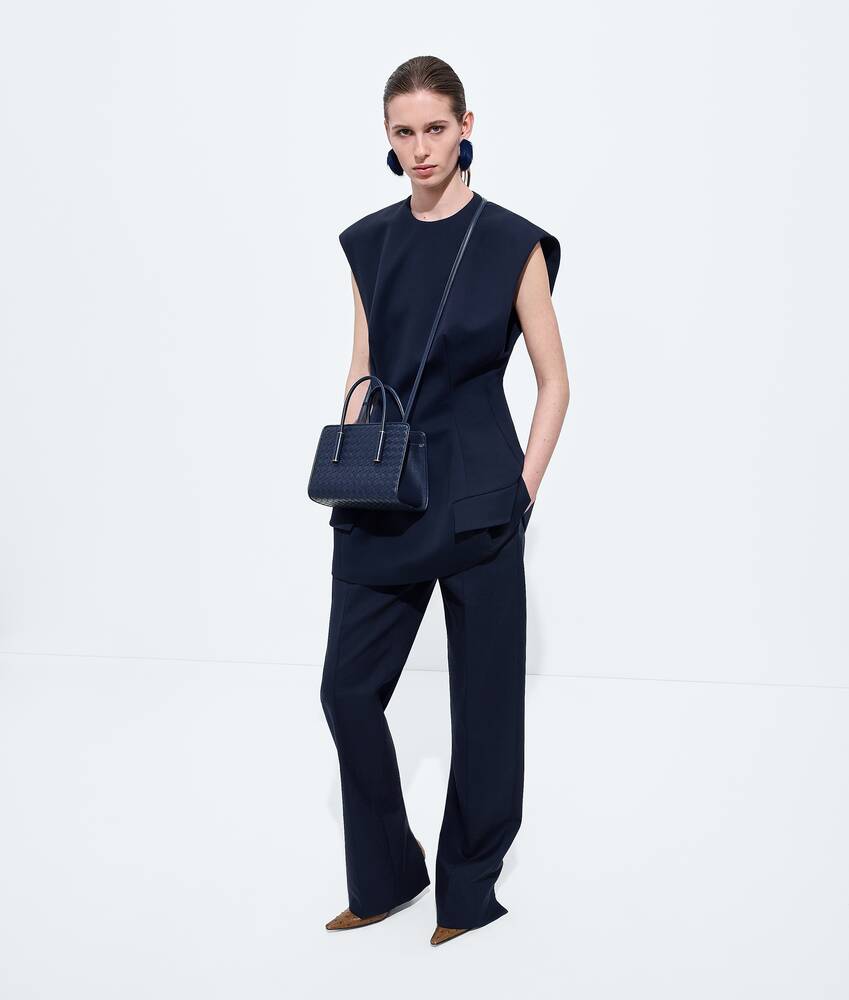 Micro tote Barbara pour Femme en Petroleum Bottega Veneta Monaco FR - Image 6