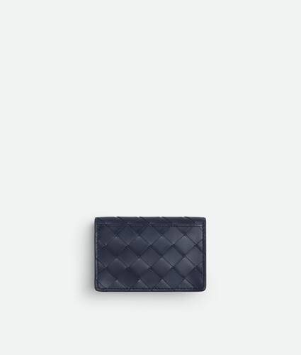 &Eacute;tui pour cartes de visite Intrecciato pour Homme en Abyss/cypress Bottega Veneta Canada FR - Image 3