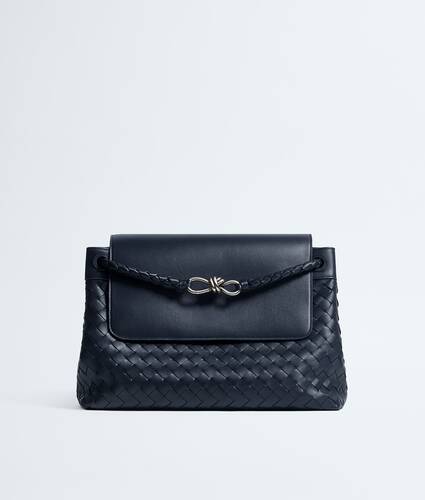 Men's Andiamo Messenger in Midnight Bottega Veneta Cyprus EN - Image 1