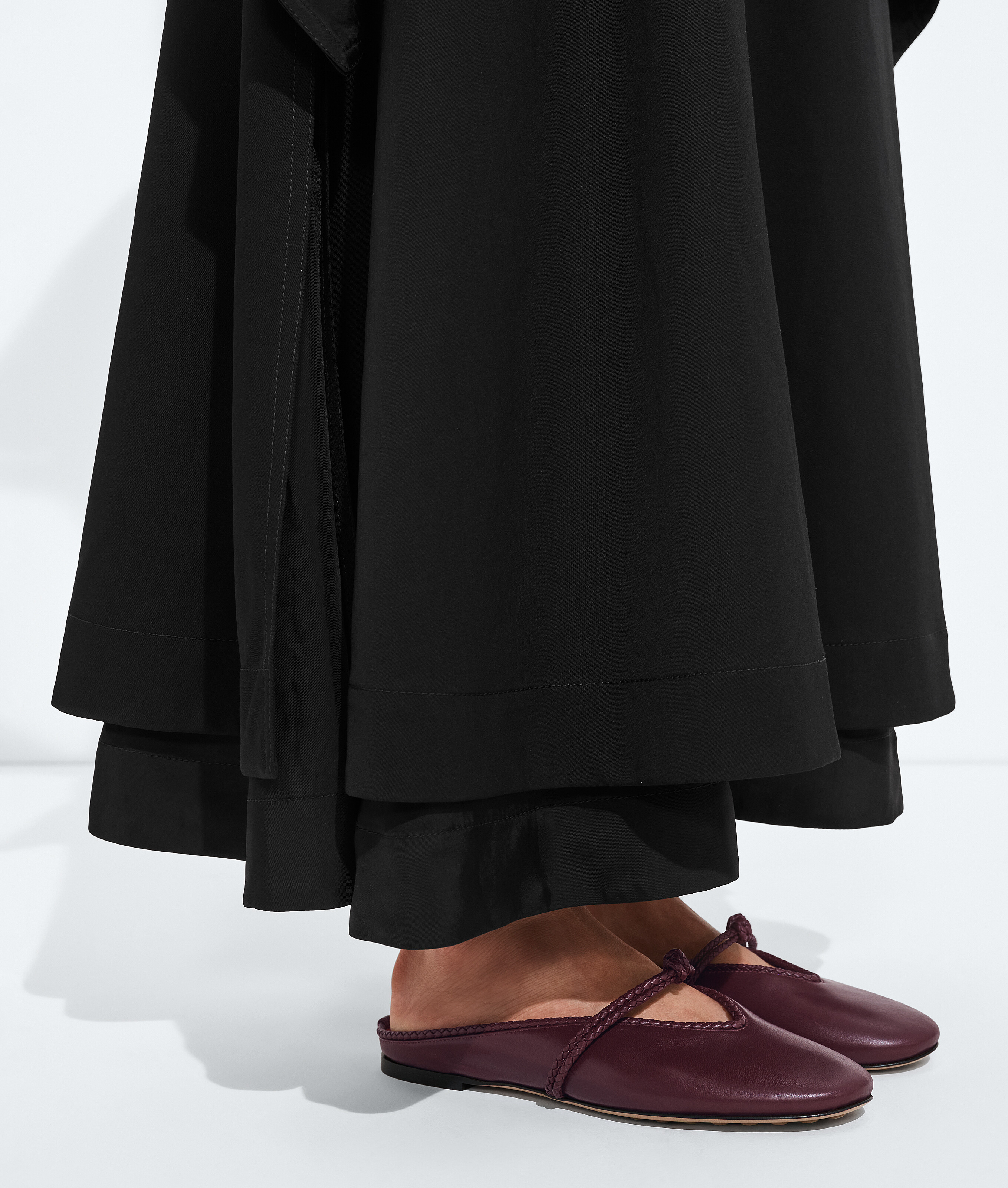 Women's Rosa Mary-Jane Ballerina in Deep mahogany Bottega Veneta Luxembourg EN - Image 2