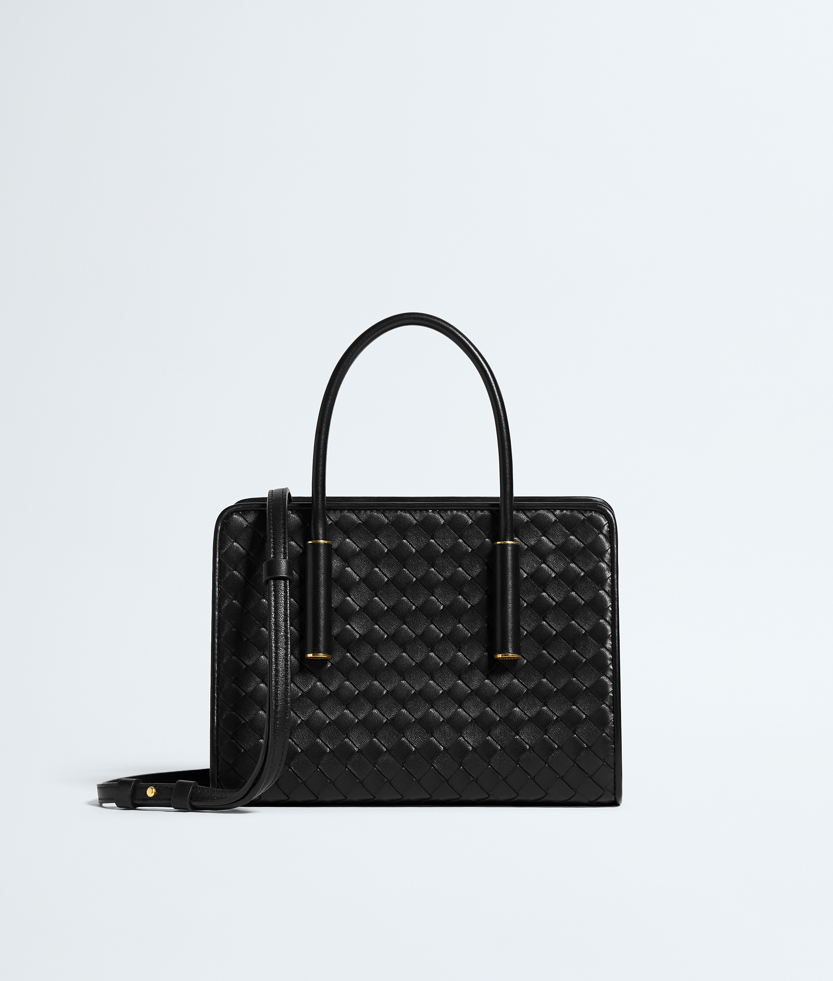 Women's Baby Barbara Tote in Black Bottega Veneta Luxembourg EN - Image 5