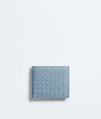 Men's Woven Mycelium Bi-Fold Wallet in Mineral Bottega Veneta Zimbabwe EN - Image 1