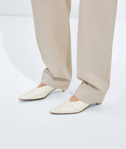 Mules Vesta pour Femme en Alabaster Bottega Veneta Monaco FR - Image 2