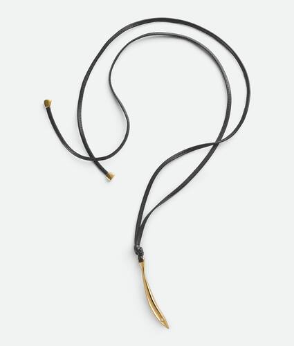 Sardine Leather Necklace