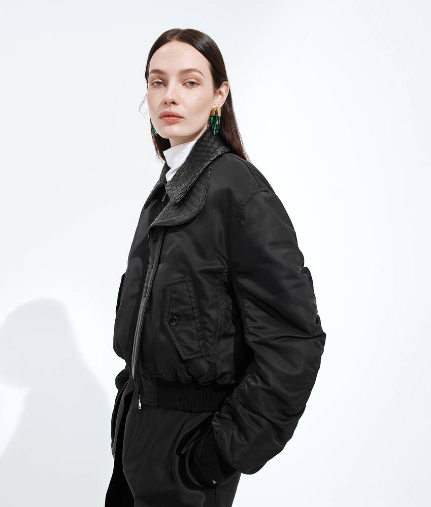 Display a large version of the product image 2 - Padded Nylon Bomber