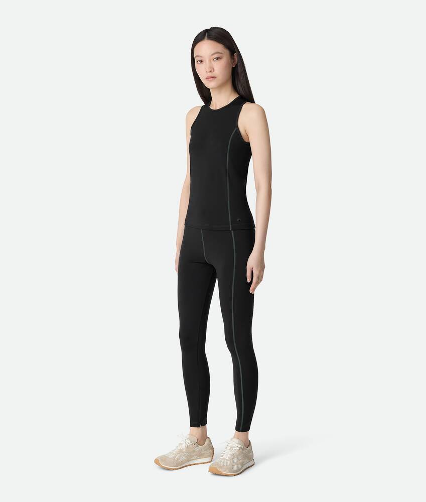 Women's Tech Jersey Leggings in Black Bottega Veneta Hong Kong SAR China EN - Image 2