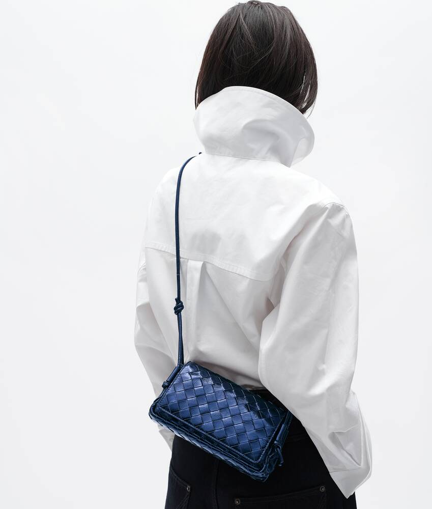 Women's Notturno in Space blue Bottega Veneta Taiwan EN - Image 5
