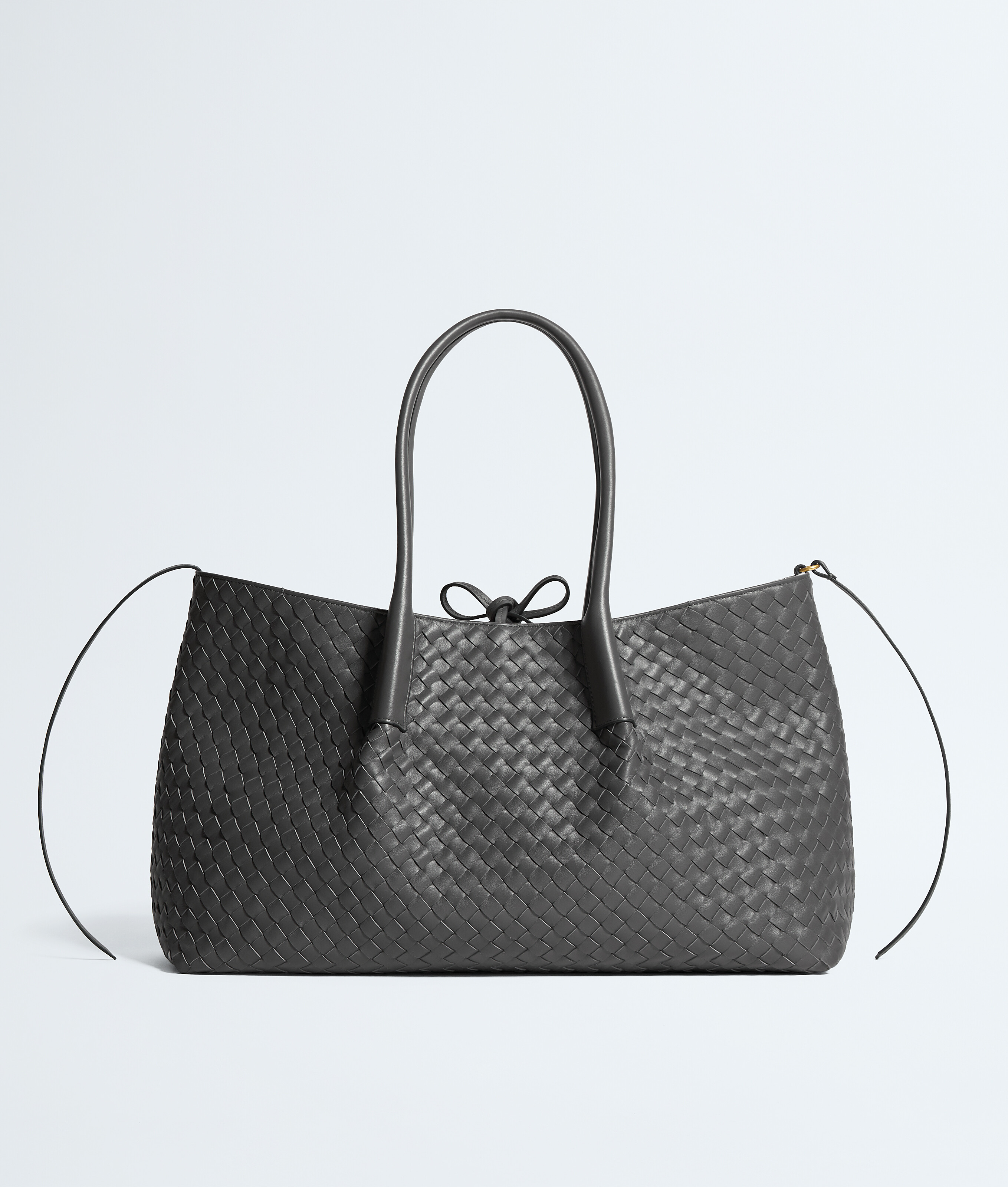 Women's Large Pinacoteca in Obsidian gray/silica gray Bottega Veneta Luxembourg EN - Image 1