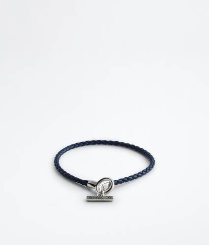 Men's Veneta Bracelet in Petroleum Bottega Veneta Netherlands EN - Image 1