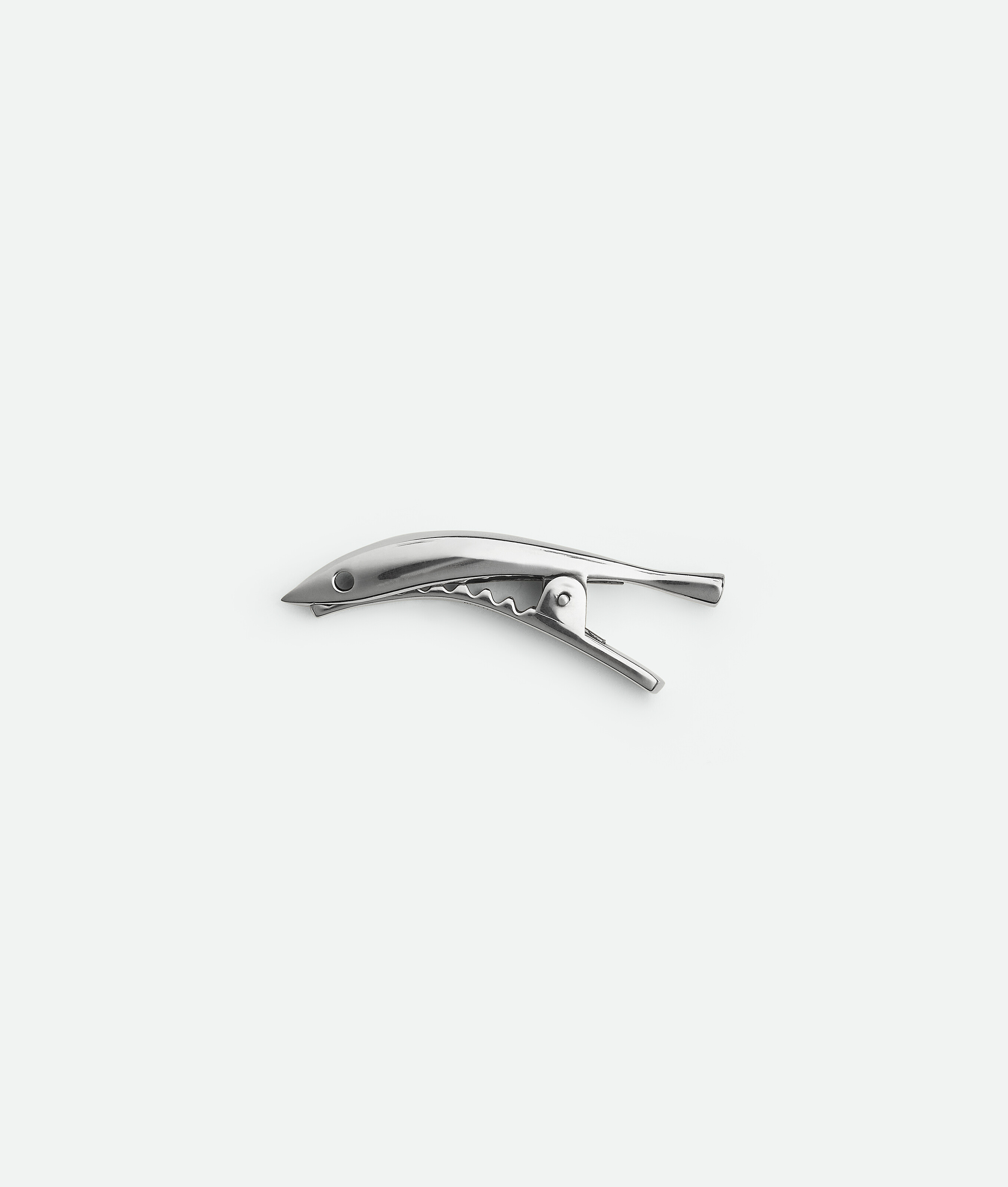 Women's Sardine Hair Clip in Silver Bottega Veneta Zimbabwe EN - Image 1