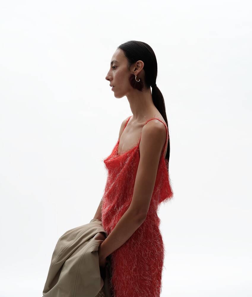 ビスコース フィルクーペ ドレス のために ウィメンズ で フラッシュレッド Bottega Veneta 日本 JA - Image 2