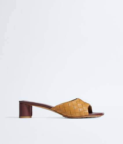 Mule Livia da Donna in Mojave beige/sienna brown Bottega Veneta Italia IT - Image 1
