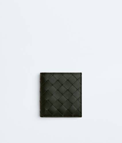 Portefeuille Slim Bi-Fold Intrecciato pour Homme en Dark green Bottega Veneta Canada FR - Image 1