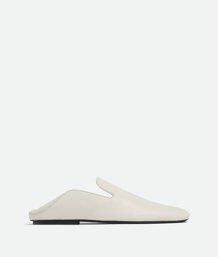 Women's Adamo Slipper in White Bottega Veneta Brazil EN - Image 1