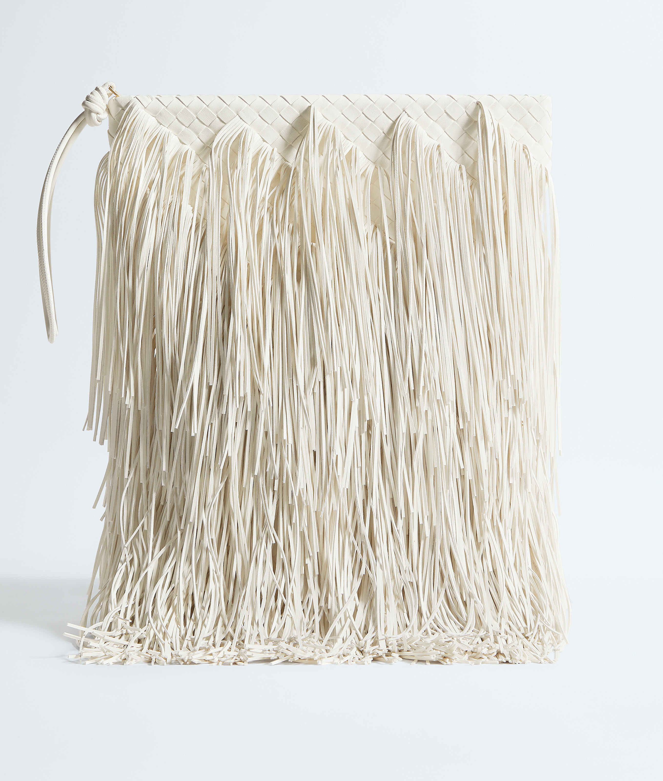 Women's Giornale Pouch in Alabaster | Bottega Veneta US