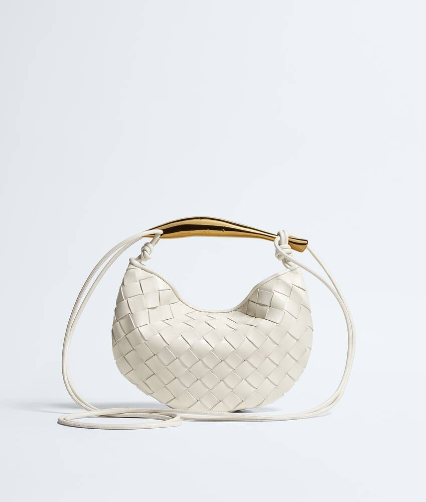 Women's Baby Sardine in Chalk Bottega Veneta Monaco EN - Image 5