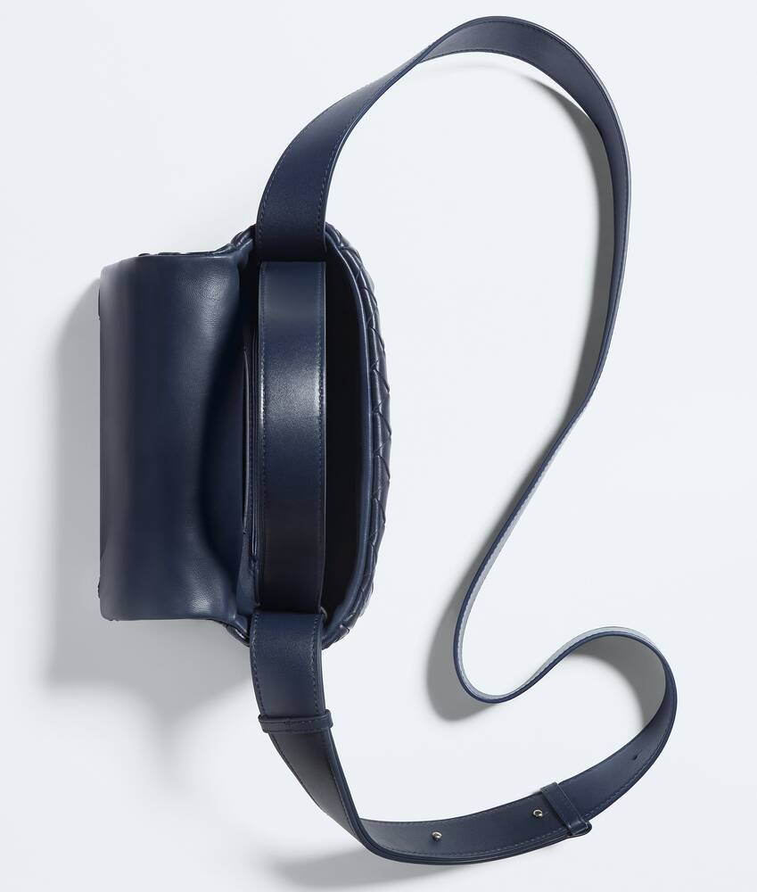 Mini borsa Intrecciato con patta da Uomo in Petroleum Bottega Veneta Italia IT - Image 7