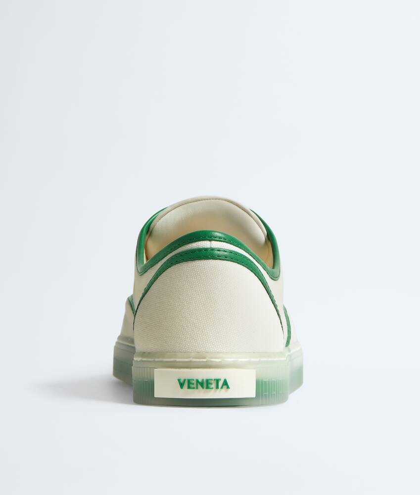 Men's Serena Sneaker in Alabaster/grass green Bottega Veneta Japan EN - Image 5