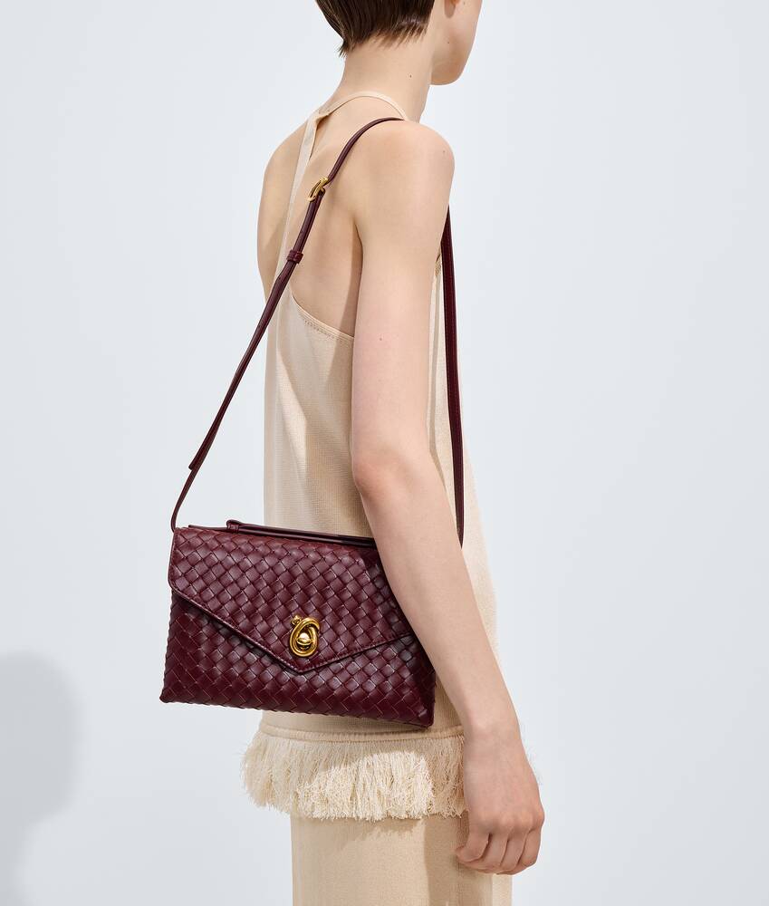 Women's Knot Lock in Barolo Bottega Veneta Qatar EN - Image 7