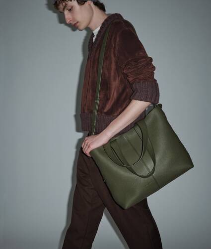 Men's Diago Tote in Bark green Bottega Veneta Greece EN - Image 7