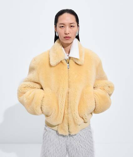 Cazadora de piel de borrego para Mujer en Butter Bottega Veneta M&eacute;xico ES - Image 1